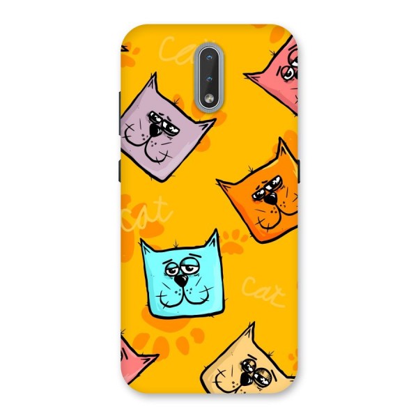 Cute Cat Pattern Back Case for Nokia 2.3