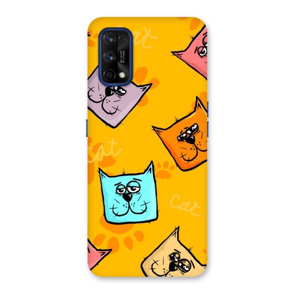 Cute Cat Pattern Back Case for Realme 7 Pro