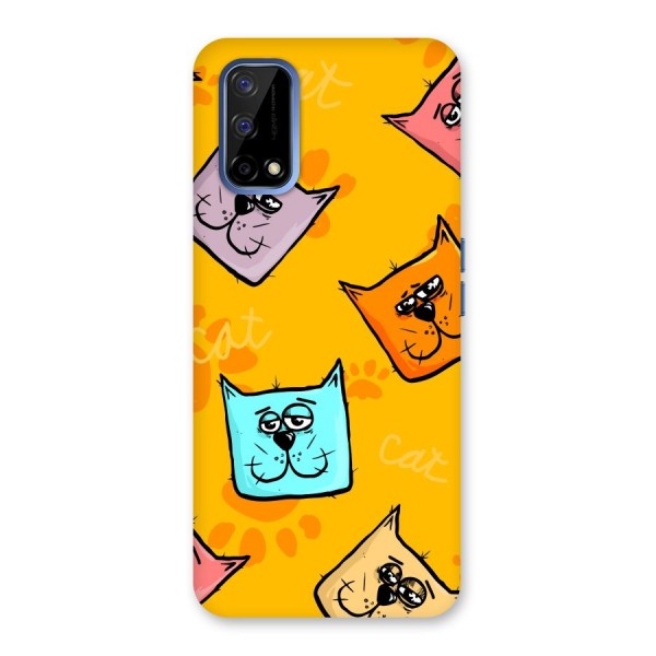 Cute Cat Pattern Back Case for Realme Narzo 30 Pro