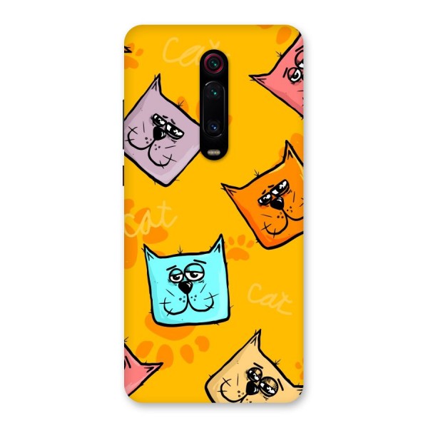 Cute Cat Pattern Back Case for Redmi K20 Pro