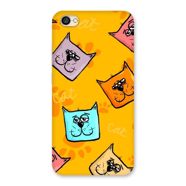 Cute Cat Pattern Back Case for Redmi Y1 Lite