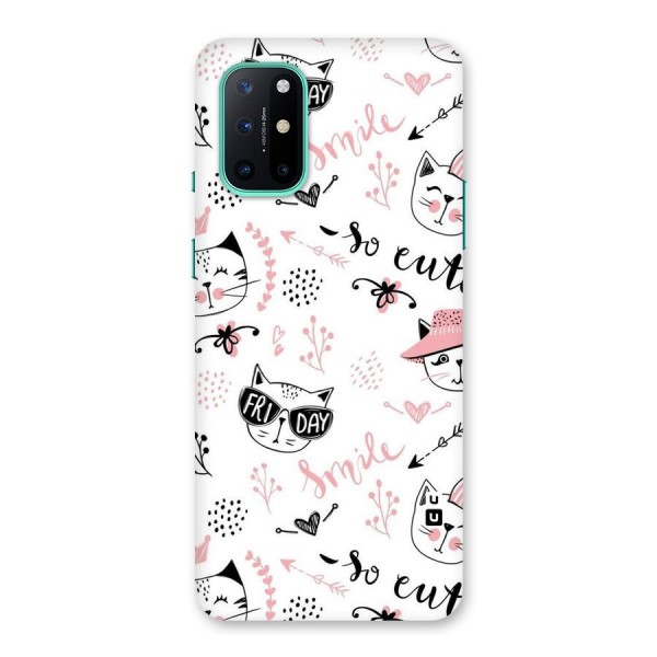 Cute Cat Swag Back Case for OnePlus 8T