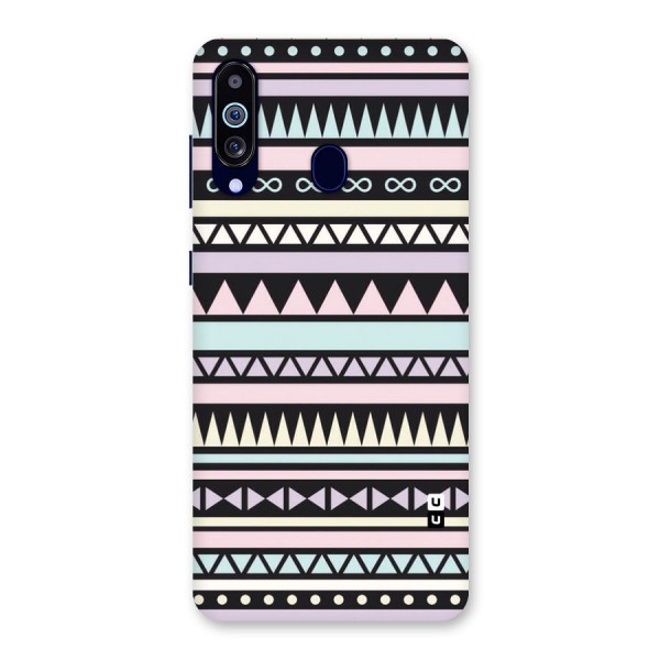 Cute Chev Pattern Back Case for Galaxy A60