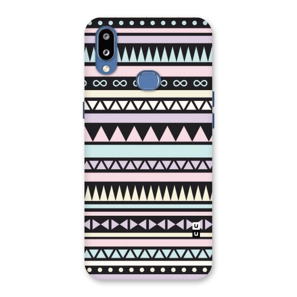 Cute Chev Pattern Back Case for Galaxy M01s