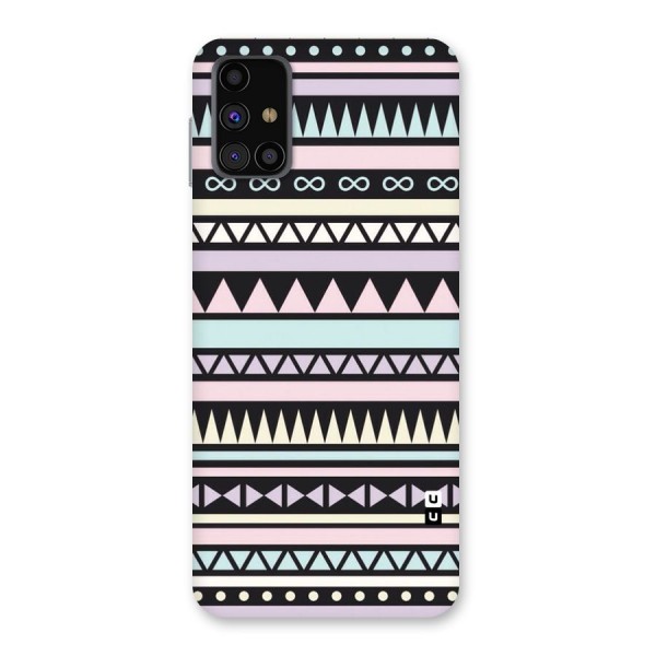 Cute Chev Pattern Back Case for Galaxy M31s