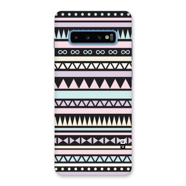 Cute Chev Pattern Back Case for Galaxy S10 Plus