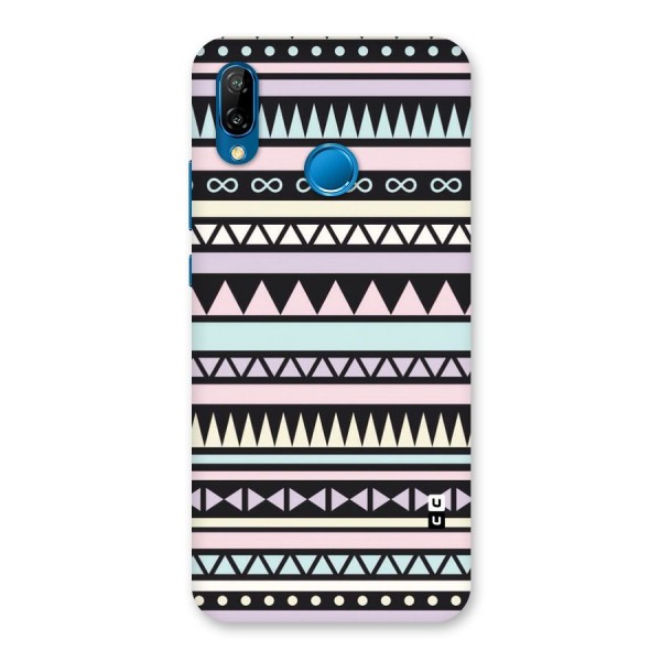 Cute Chev Pattern Back Case for Huawei P20 Lite