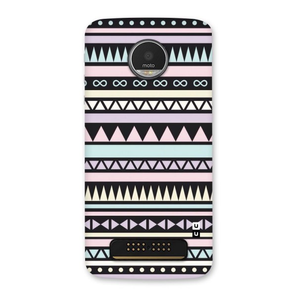 Cute Chev Pattern Back Case for Moto Z Play