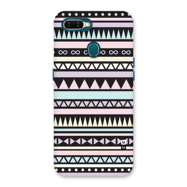 Cute Chev Pattern Back Case for Oppo A12