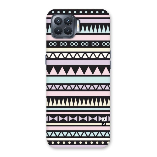 Cute Chev Pattern Back Case for Oppo F17 Pro