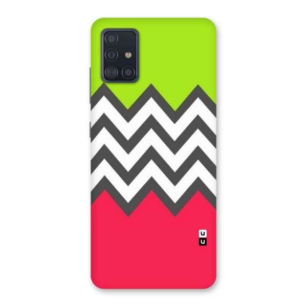 Cute Chevron Back Case for Galaxy A51