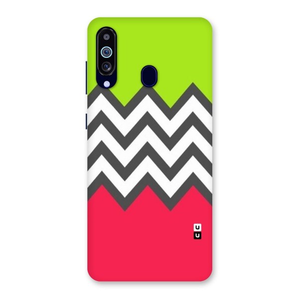 Cute Chevron Back Case for Galaxy A60