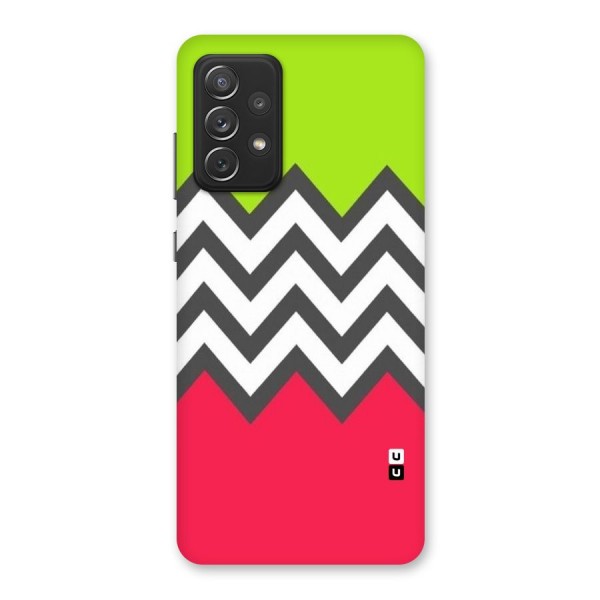 Cute Chevron Back Case for Galaxy A72