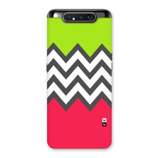 Cute Chevron Back Case for Galaxy A80