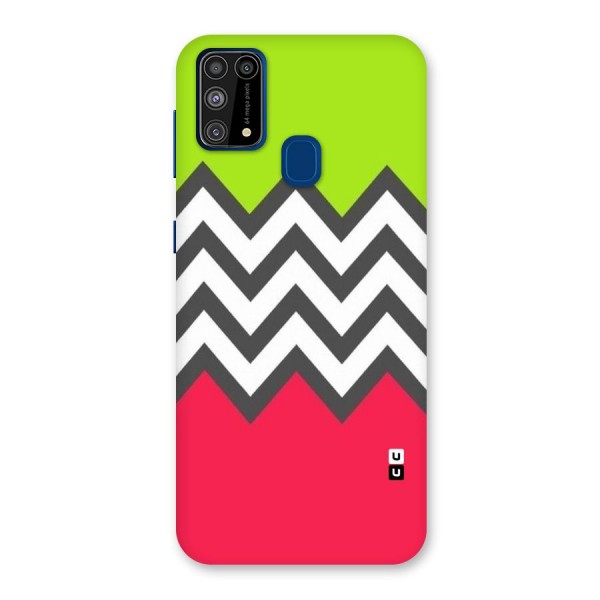 Cute Chevron Back Case for Galaxy M31