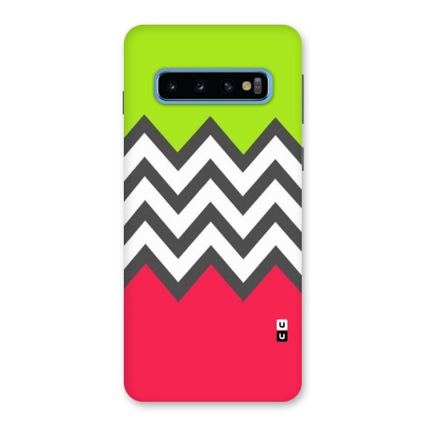 Cute Chevron Back Case for Galaxy S10