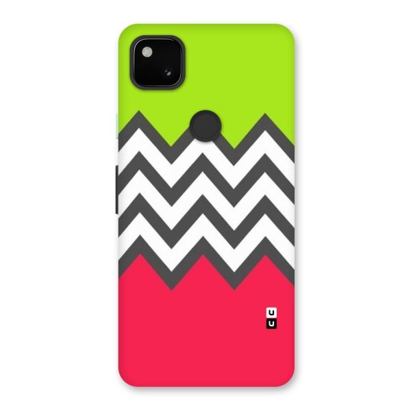 Cute Chevron Back Case for Google Pixel 4a