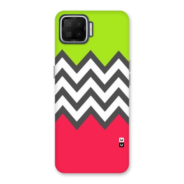 Cute Chevron Back Case for Oppo F17