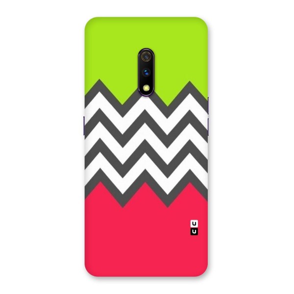 Cute Chevron Back Case for Realme X