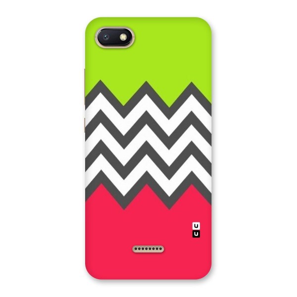 Cute Chevron Back Case for Redmi 6A