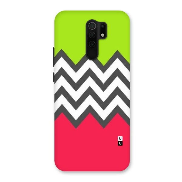 Cute Chevron Back Case for Redmi 9 Prime