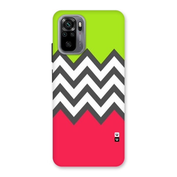 Cute Chevron Back Case for Redmi Note 10