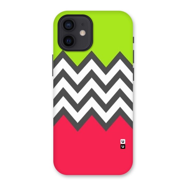 Cute Chevron Back Case for iPhone 12