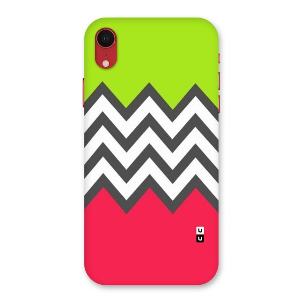 Cute Chevron Back Case for iPhone XR