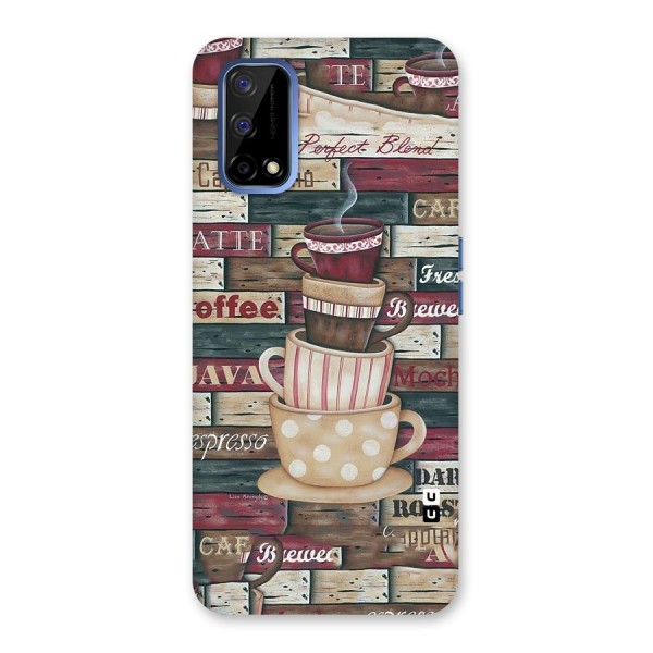 Cute Coffee Cups Back Case for Realme Narzo 30 Pro