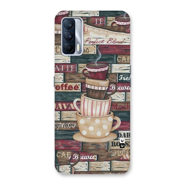 Cute Coffee Cups Back Case for Realme X7