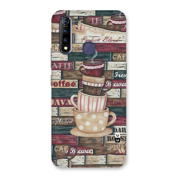 Cute Coffee Cups Back Case for Vivo Z1 Pro