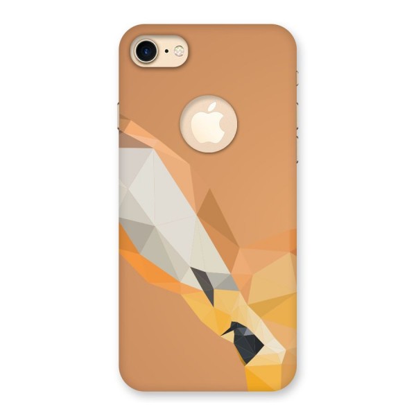 Cute Deer Back Case for iPhone 8 Logo Cut