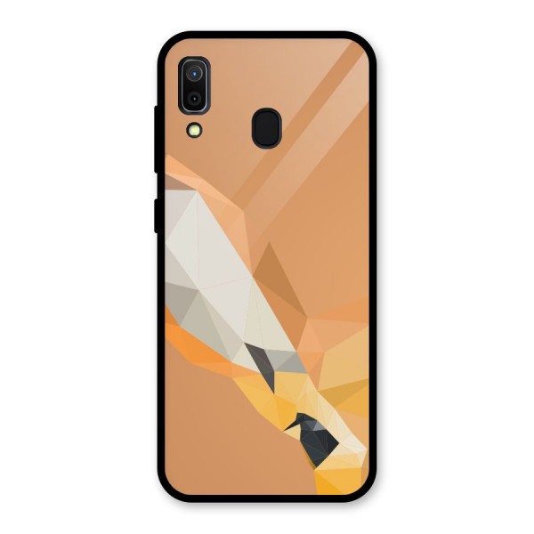 Cute Deer Glass Back Case for Galaxy A30