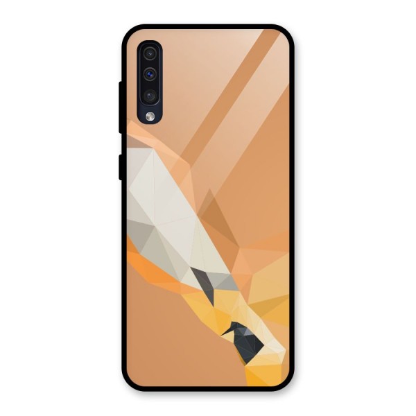 Cute Deer Glass Back Case for Galaxy A50s