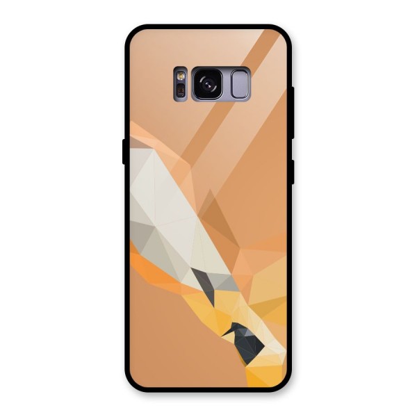 Cute Deer Glass Back Case for Galaxy S8