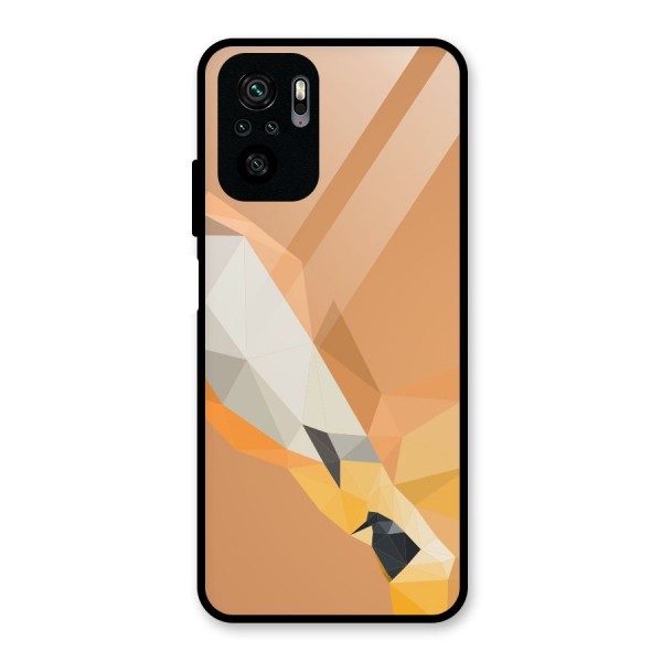 Cute Deer Glass Back Case for Redmi Note 10