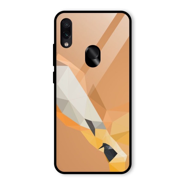 Cute Deer Glass Back Case for Redmi Note 7