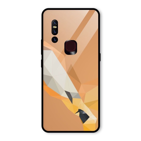 Cute Deer Glass Back Case for Vivo V15