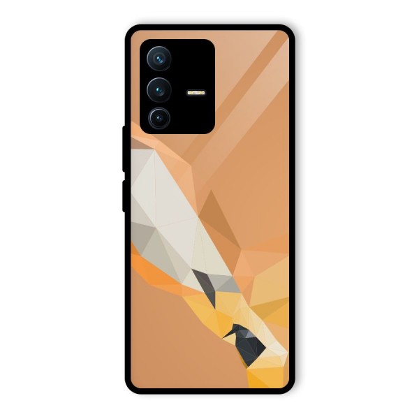 Cute Deer Glass Back Case for Vivo V23 Pro