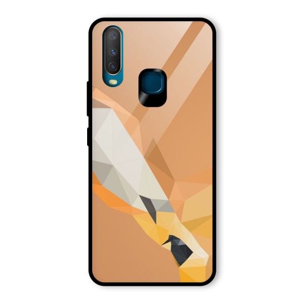 Cute Deer Glass Back Case for Vivo Y12