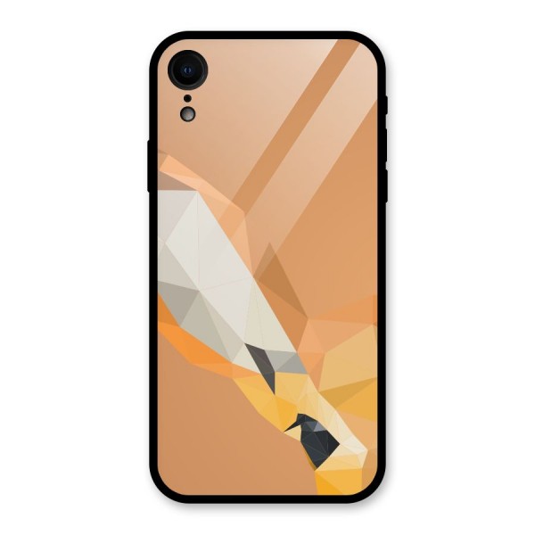 Cute Deer Glass Back Case for XR