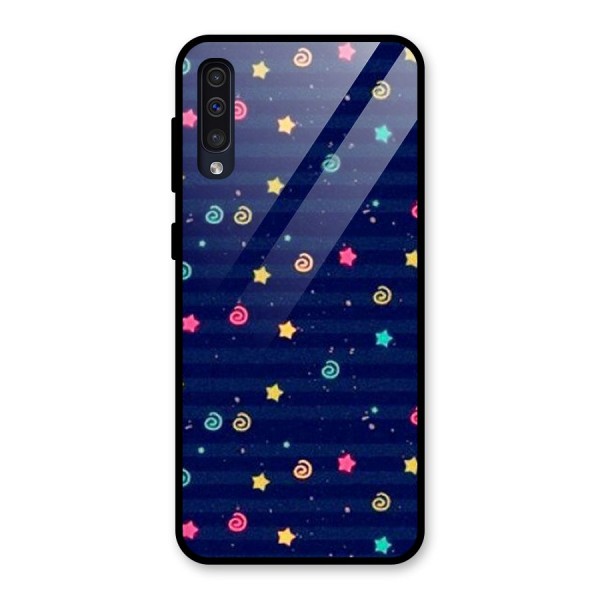 Cute Design Glass Back Case for Galaxy A50s