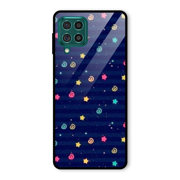 Cute Design Glass Back Case for Galaxy F62