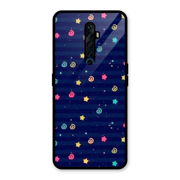 Cute Design Glass Back Case for Oppo Reno2 Z