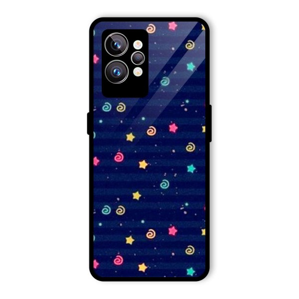 Cute Design Glass Back Case for Realme GT2 Pro