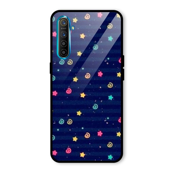 Cute Design Glass Back Case for Realme XT