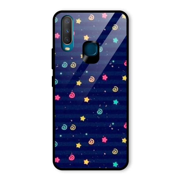 Cute Design Glass Back Case for Vivo Y12