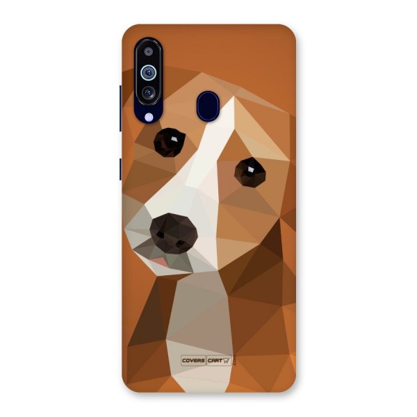 Cute Dog Back Case for Galaxy A60