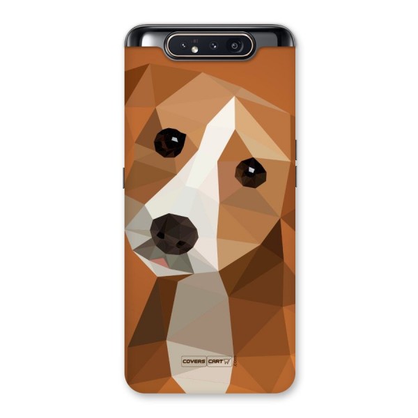 Cute Dog Back Case for Galaxy A80