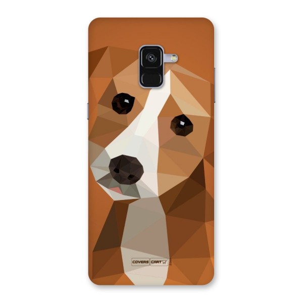 Cute Dog Back Case for Galaxy A8 Plus